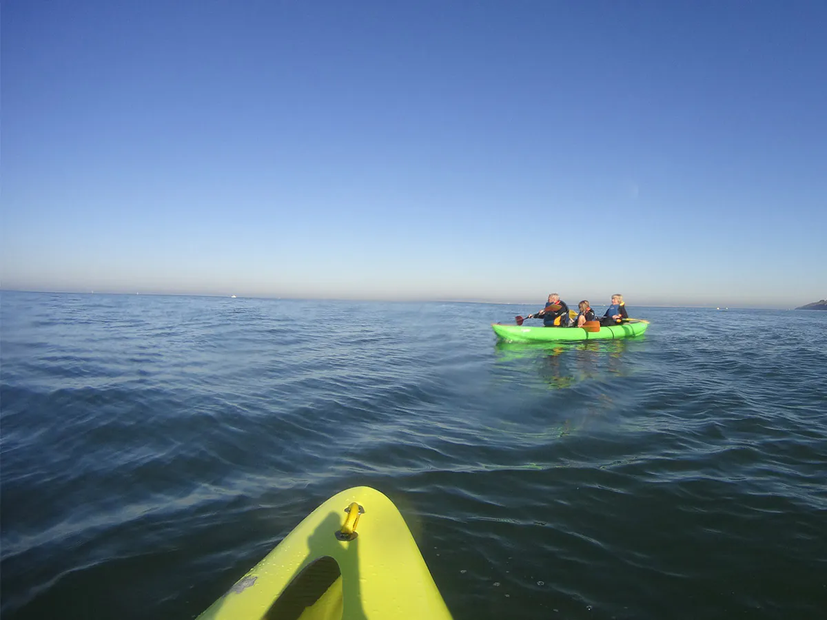 Balade en kayak pour un voyage dans le temps