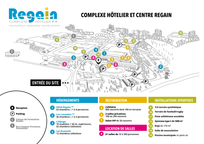 Complexe Hôtelier et Centre Regain Complexe Hôtelier Regain Centre Regain Sainte-Tulle