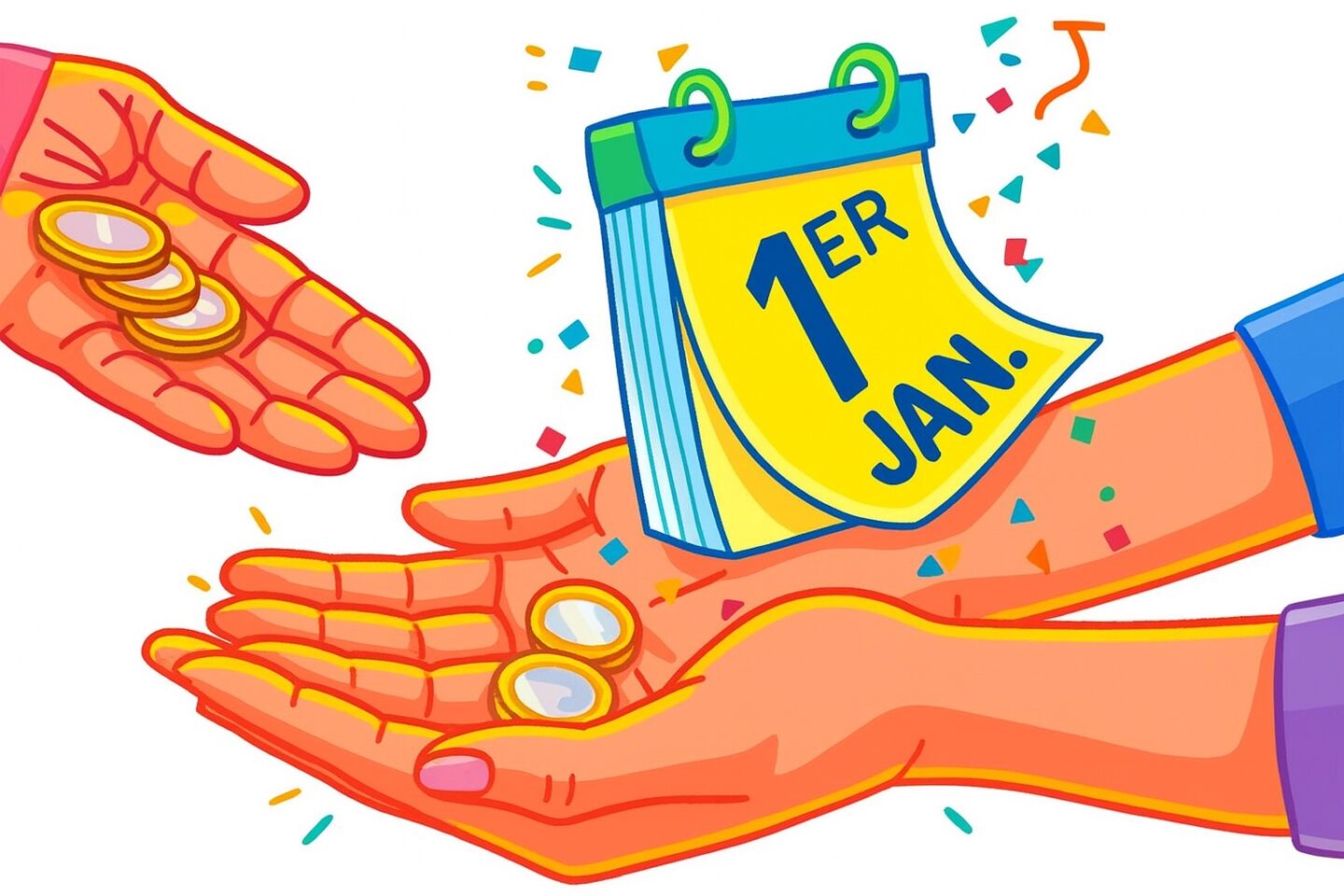 etrennes 1er janvier