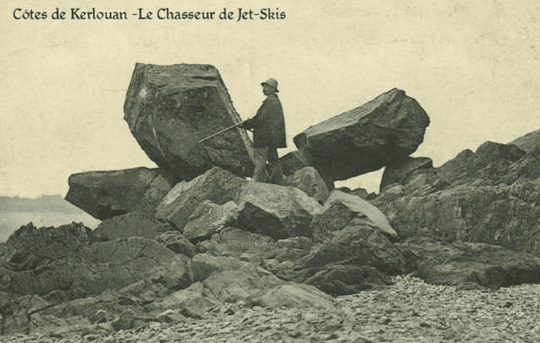 exposition faux graphiste carte postale carton voyageur baud