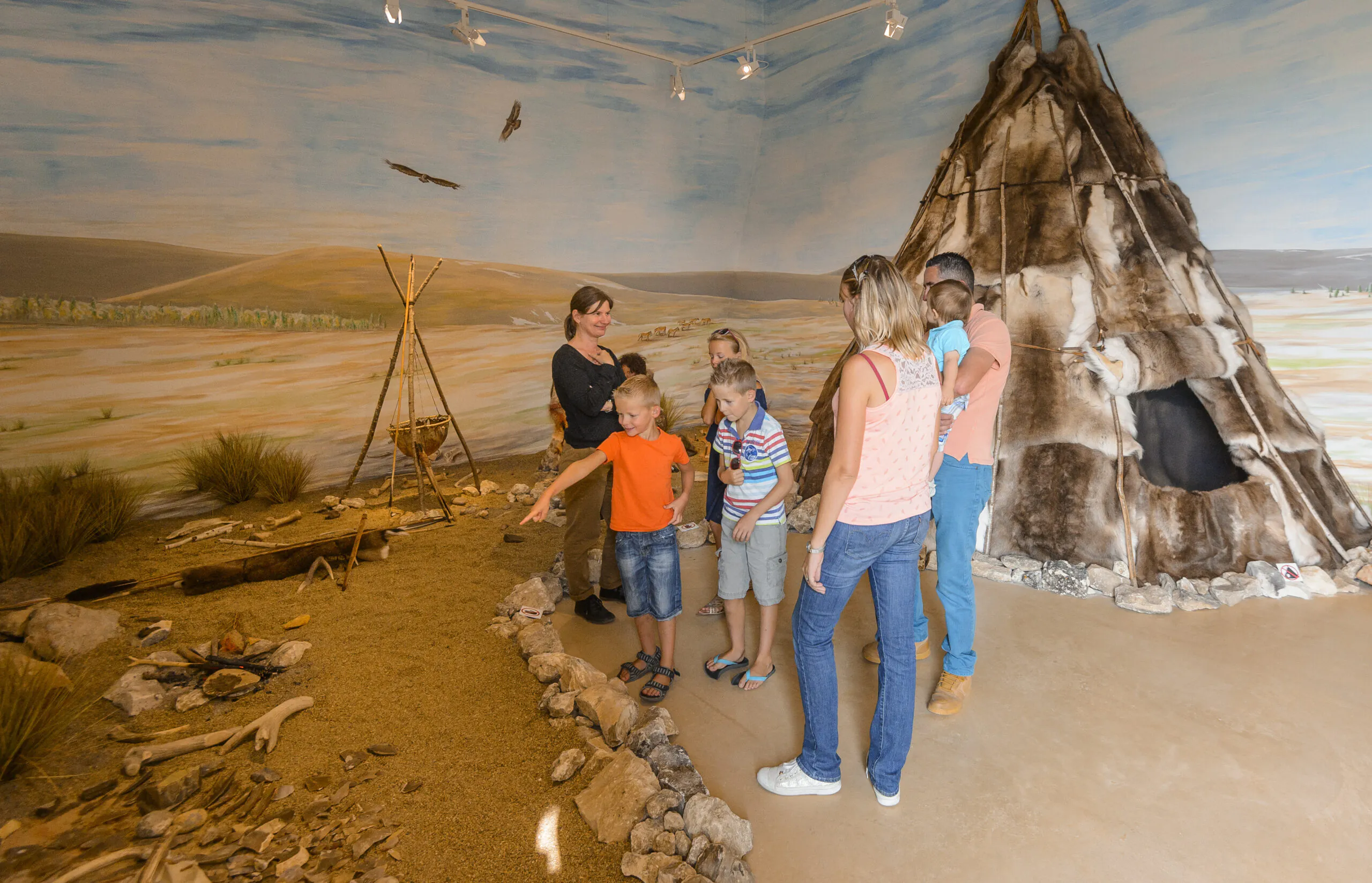 Visite guidée des collections : 100 000 ans de Préhistoire en Touraine