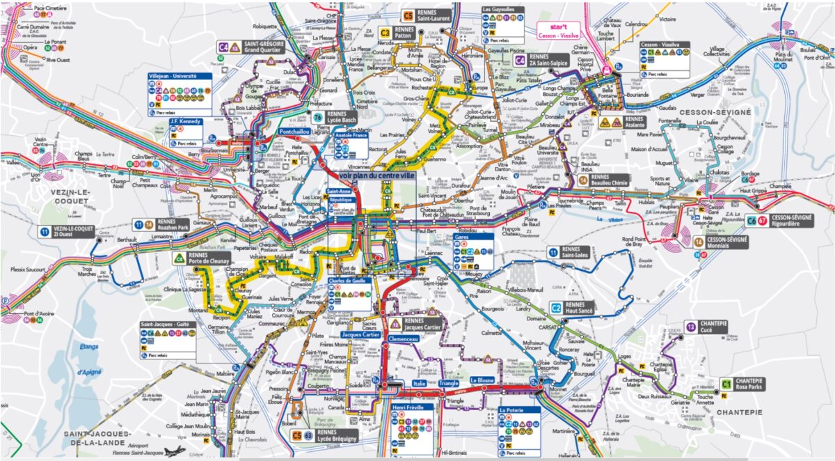 rennes nouvelle carte bus