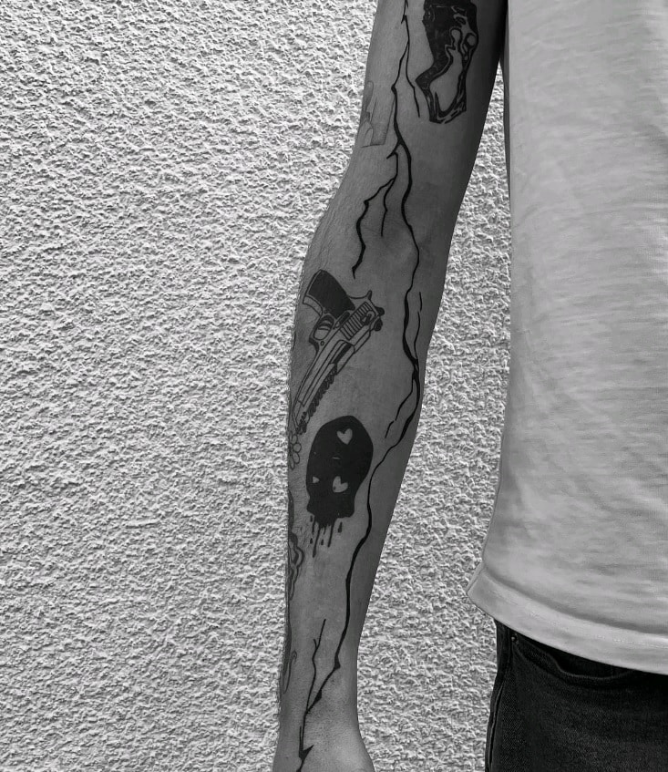 lesfleurstristes tattoo