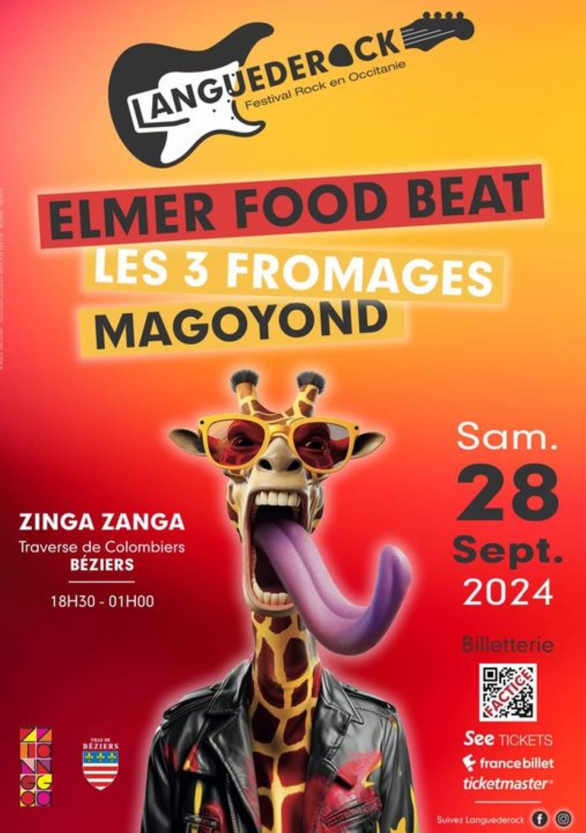 CONSERT ELMER FOOD BEAT- LES 3 FROMAGES-MAGOYOND