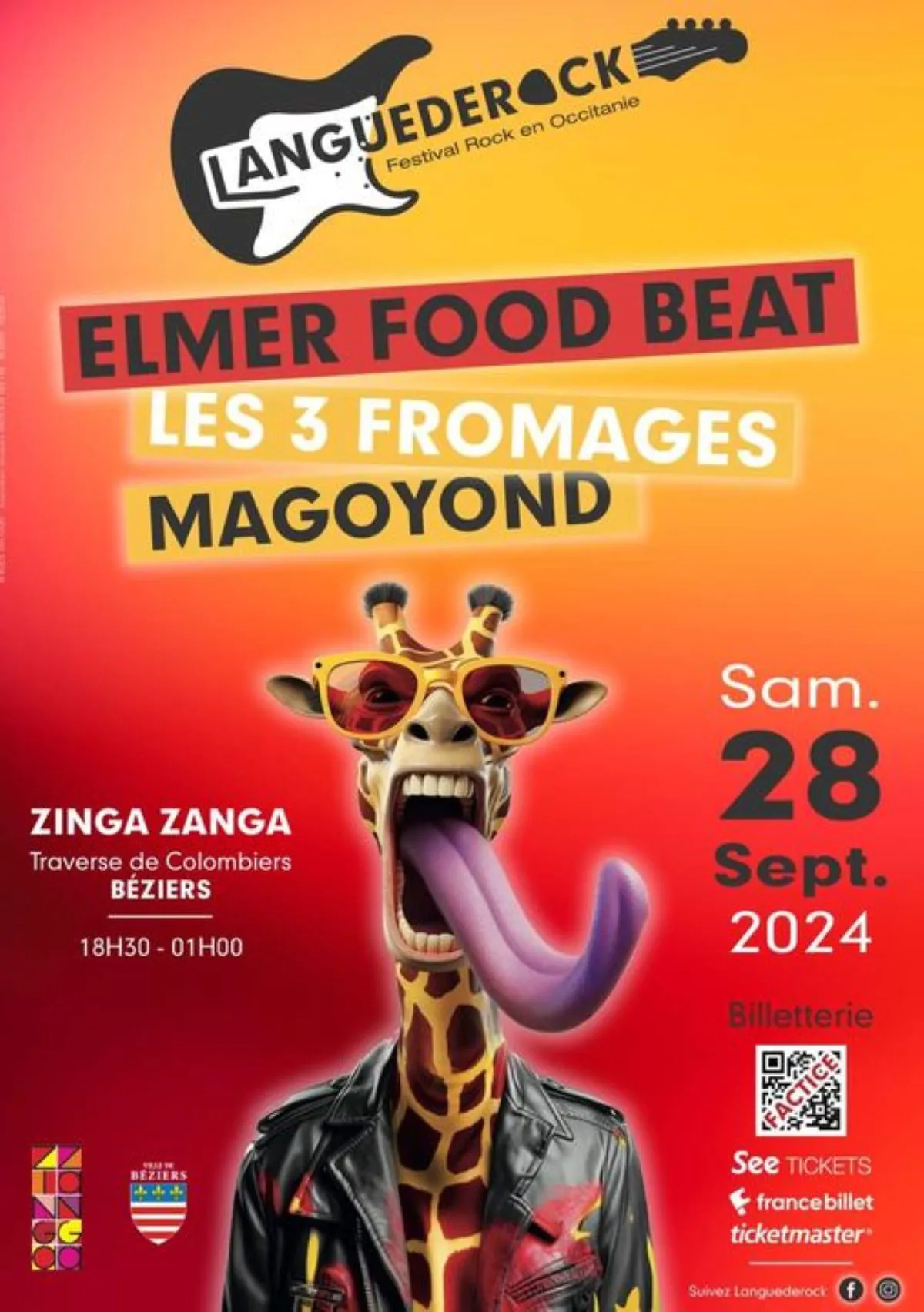 CONSERT ELMER FOOD BEAT- LES 3 FROMAGES-MAGOYOND