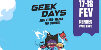 Geek days Rennes Parc expo