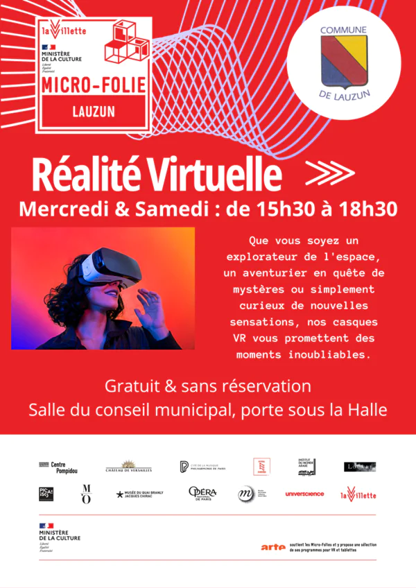 Micro Folies Réalité Virtuelle