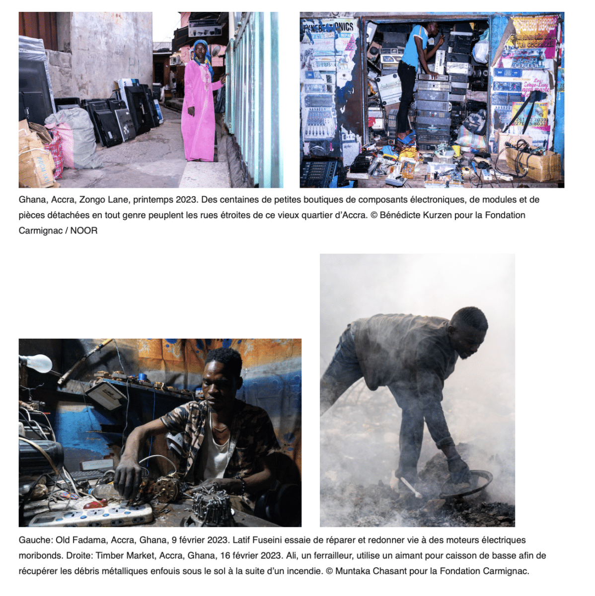 Anas Aremeyaw Anas Muntaka Chasant Bénédicte Kurzen