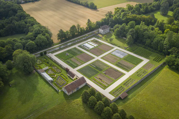 Visite du potager Château