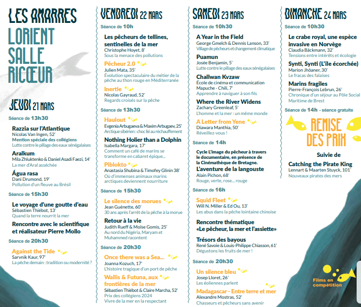 festival de films pêcheurs du monde 