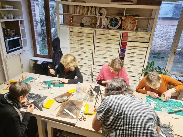 Atelier d'initiation à la marqueterie de paille