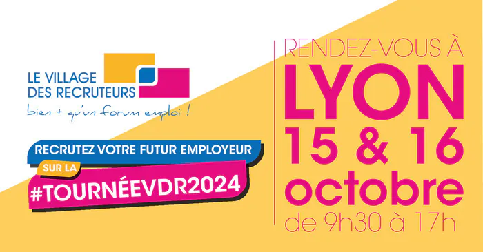 Le Village des Recruteurs de Lyon 2024 Palais de la bourse Lyon