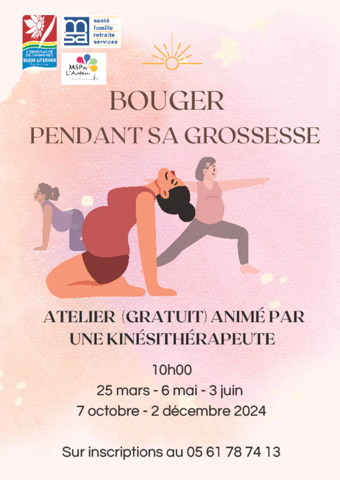 Bouger pendant sa grossesse Relais petite enfance - Auterive -CCBA Auterive