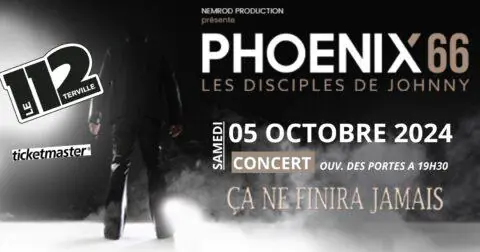 CONCERT PHOENIX 66 LES DISCIPLES DE JOHNNY