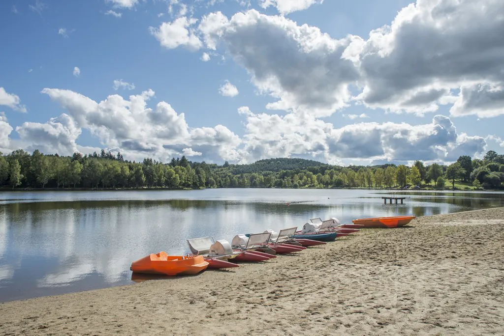 Circuit vélo loisir Le lac de Ponty Ussel Nouvelle-Aquitaine