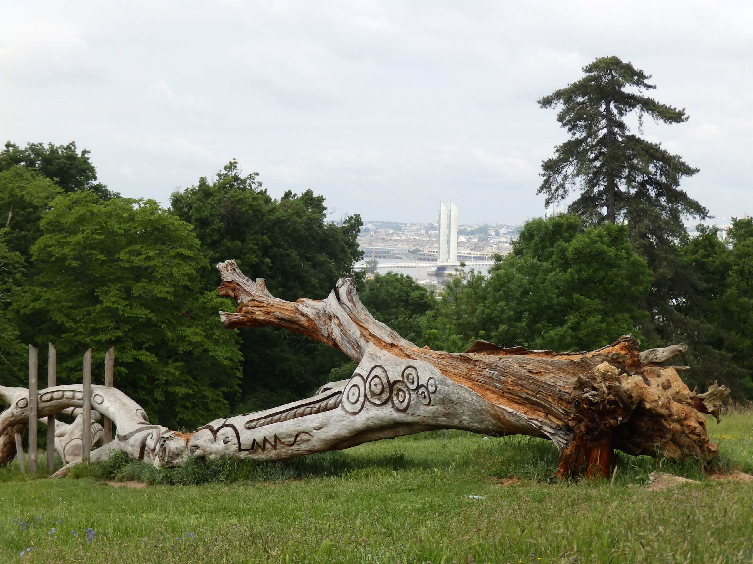 Balade à roulettes Le parc Palmer Cenon Nouvelle-Aquitaine