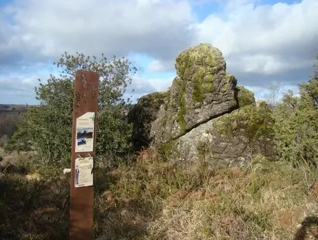 Sentier d'interprétation La lande des Pierres du Mas La Porcherie Nouvelle-Aquitaine