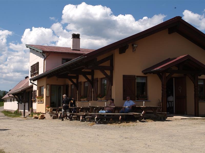 Balade ferme-auberge Schafert vers une vue des hauts à 360 degrés Kruth Grand Est