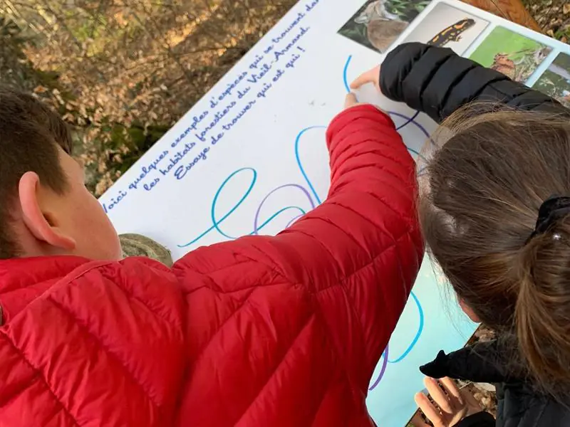 Sentier découverte la nature et l'eau Wattwiller Grand Est