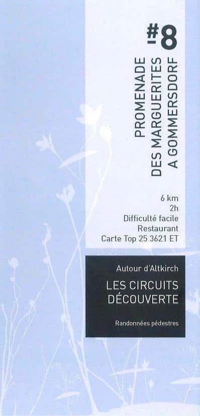 Promenade de la Marguerite Gommersdorf Grand Est