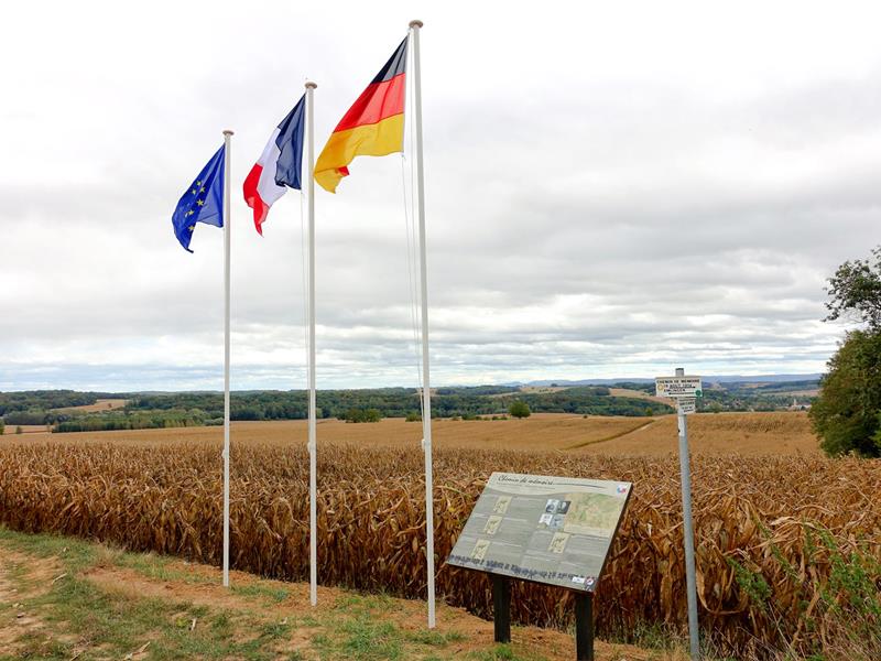 Le chemin de mémoire des combats du 19 août 1914 Wittersdorf Grand Est