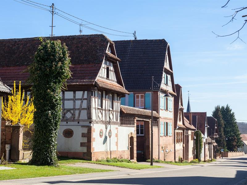 Sentier des maisons à colombages Lixhausen Grand Est