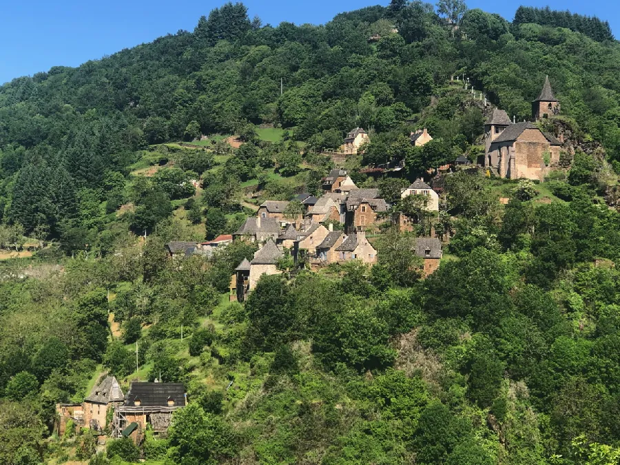 Parcours Trail Grand-Vabre n° 10 Conques-en-Rouergue Occitanie