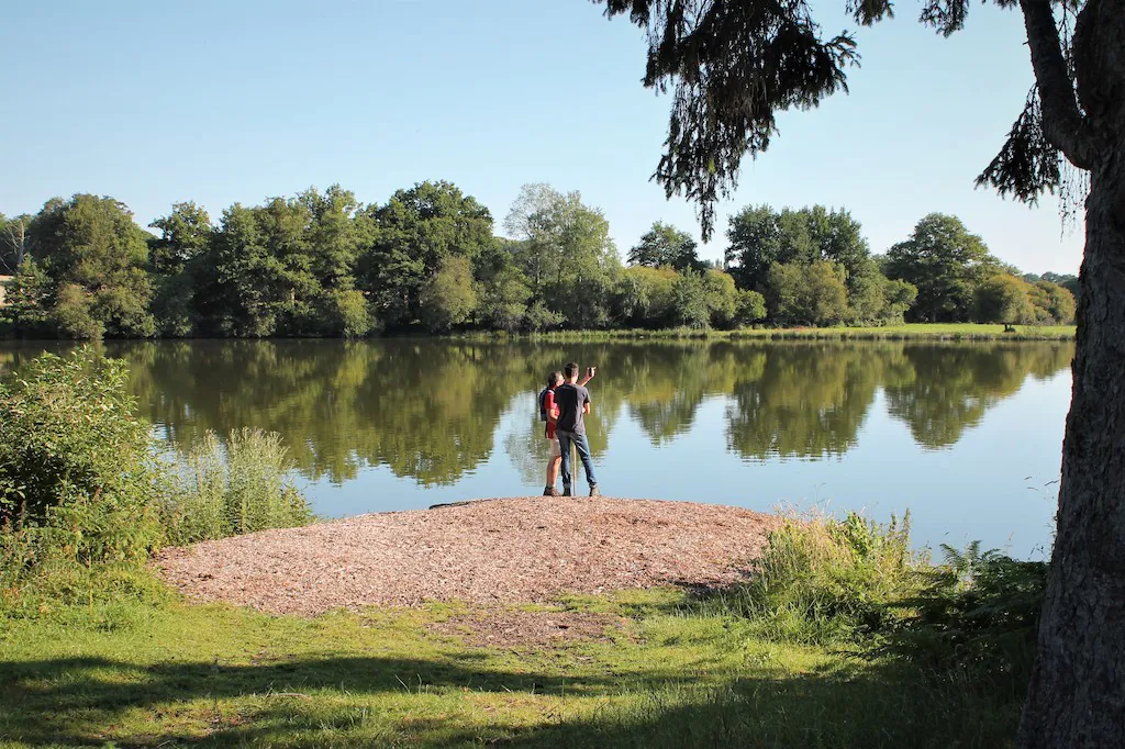 Circuit pédestre n° 9 Randoguide des étangs de la Cazine Noth Nouvelle-Aquitaine