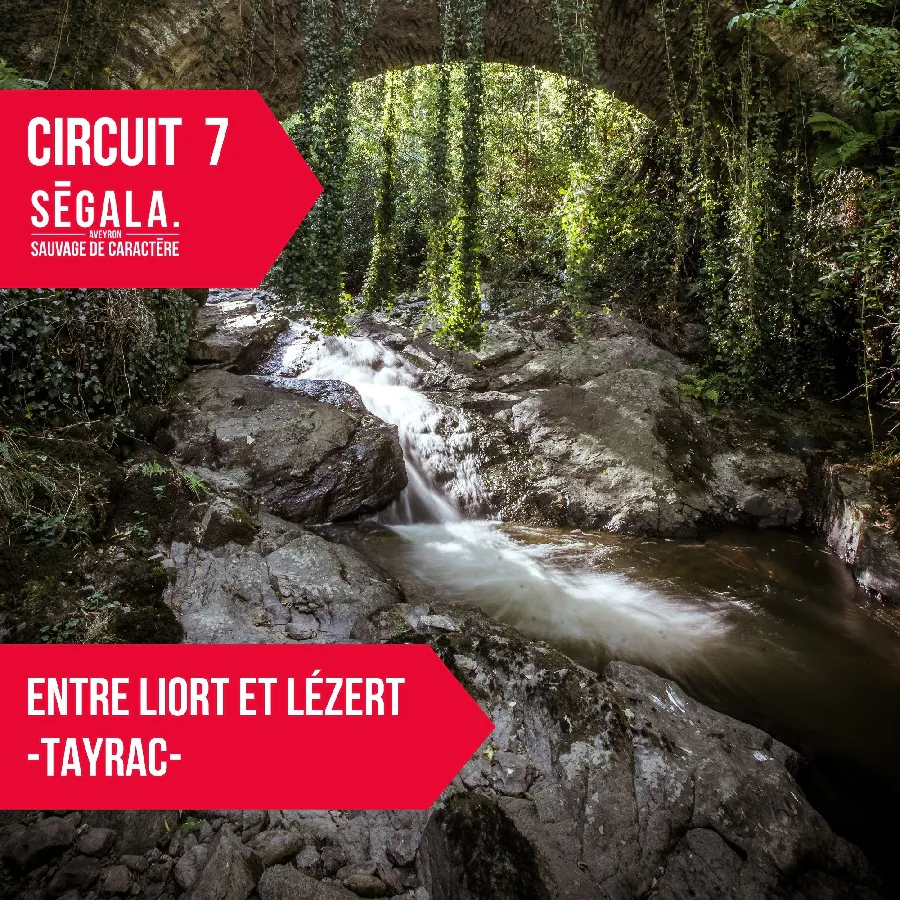 circuit VTT VAE Entre Liort et Lézert Tayrac Rieupeyroux Occitanie