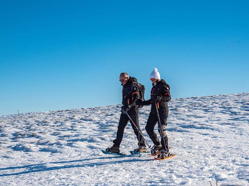 Itinéraire raquettes L'Asticot Gérardmer Grand Est