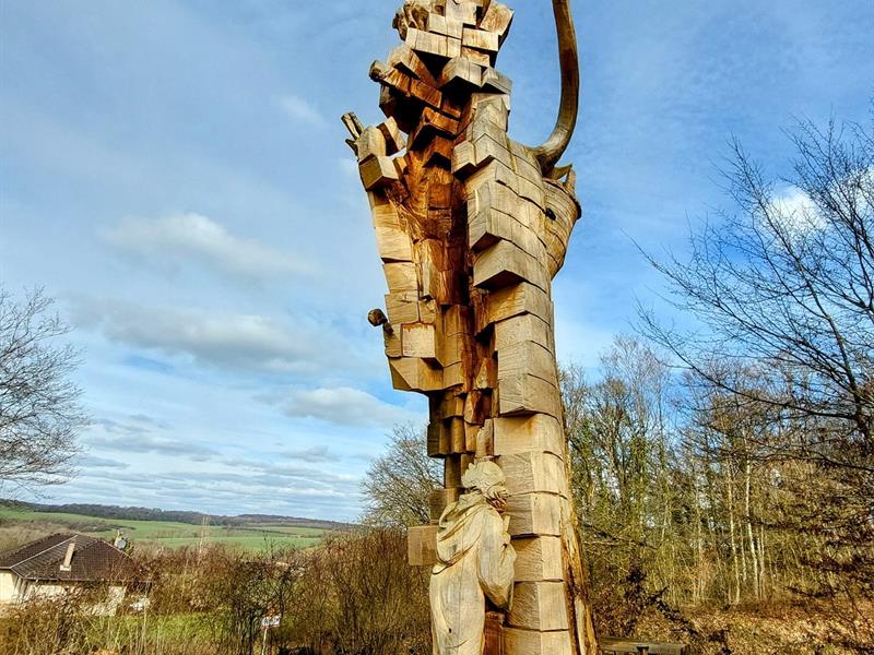 Liaison balade champêtre chant des ruisseaux Colmen Grand Est
