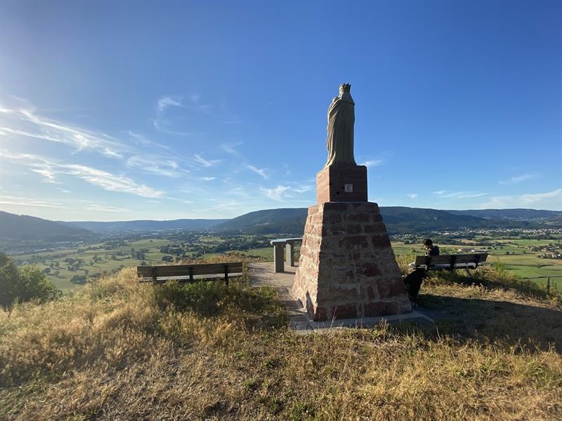 Randonnée la vierge du mai Dommartin-lès-Remiremont Grand Est