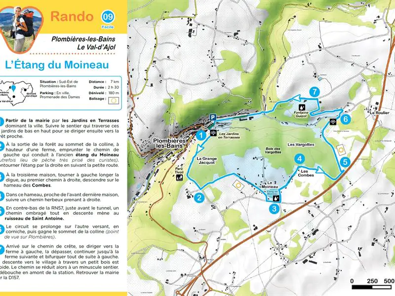 RANDONNÉE L'ÉTANG DU MOINEAU Plombières-les-Bains Grand Est