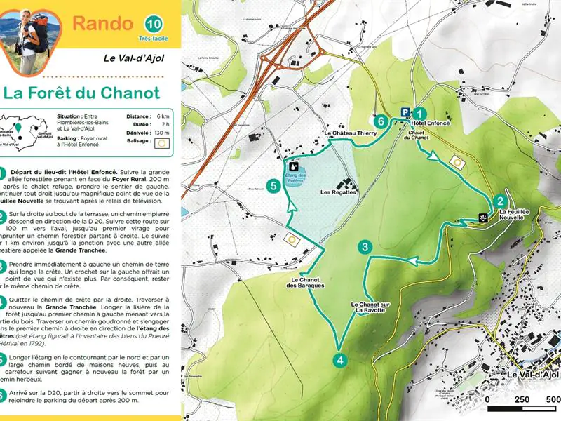 RANDONNÉE LA FORÊT DU CHANOT Le Val-d'Ajol Grand Est