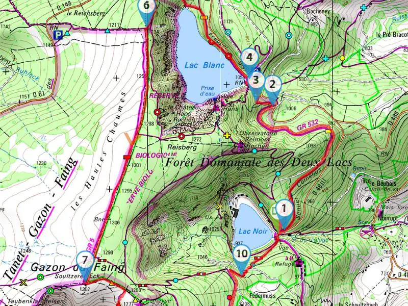 RANDONNÉE DES TROIS LACS Plainfaing Grand Est