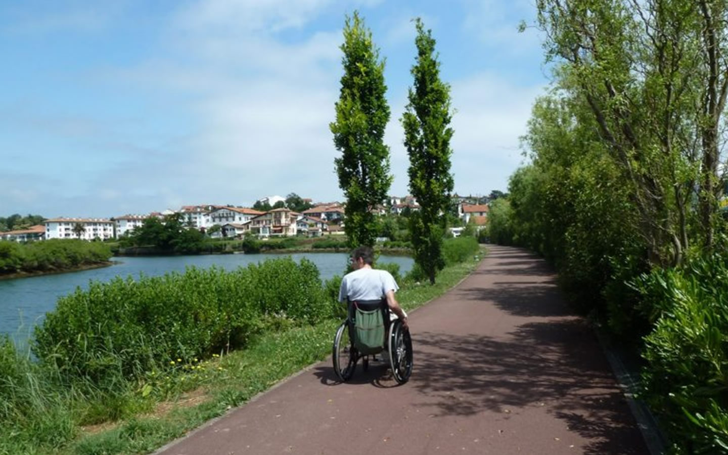 Balades à Roulettes n° 26 l'île des Faisans à Hendaye Hendaye Nouvelle-Aquitaine