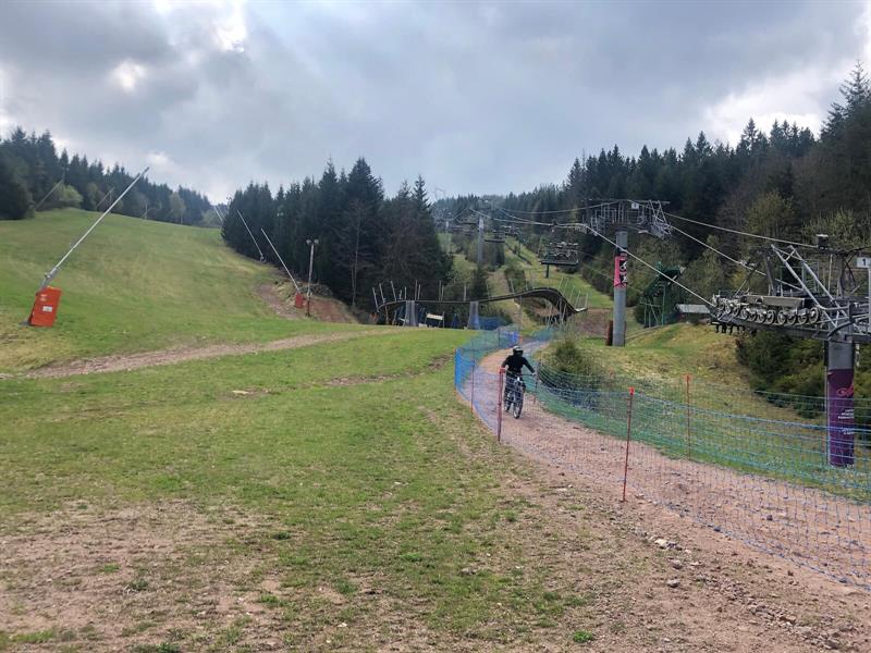 Circuit rando la balade du bikepark Orbey Grand Est