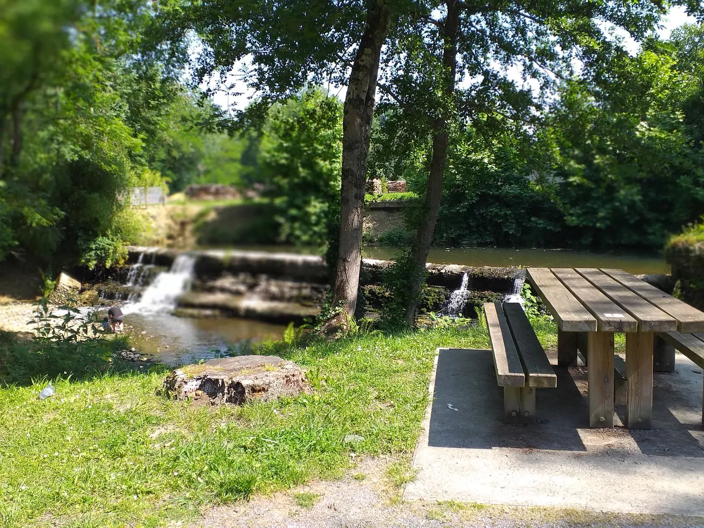 Sauvagnon dans la plaine du pont long à VTT Sauvagnon Nouvelle-Aquitaine