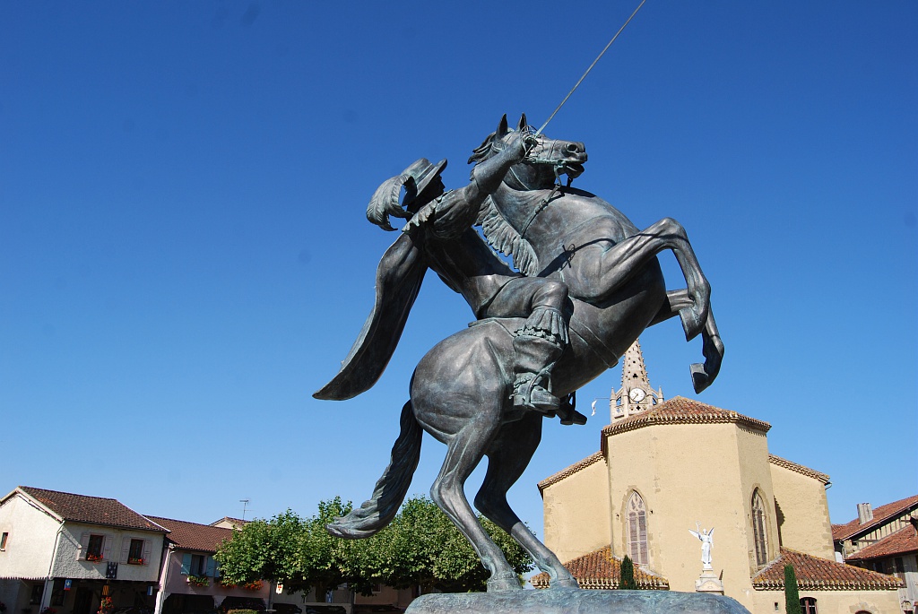 ROUTE EUROPÉENNE D'ARTAGNAN Lupiac Occitanie