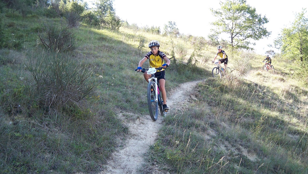 DE LA GIMONE A LA LAUZE EN VTT Simorre Occitanie