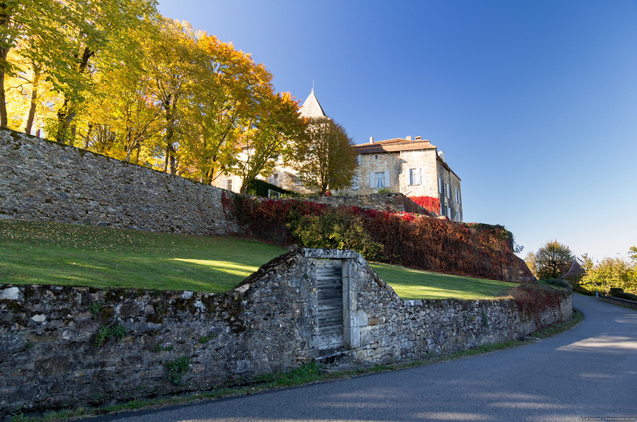 Entre Vallée du Lot et Vallée du Célé Béduer Occitanie