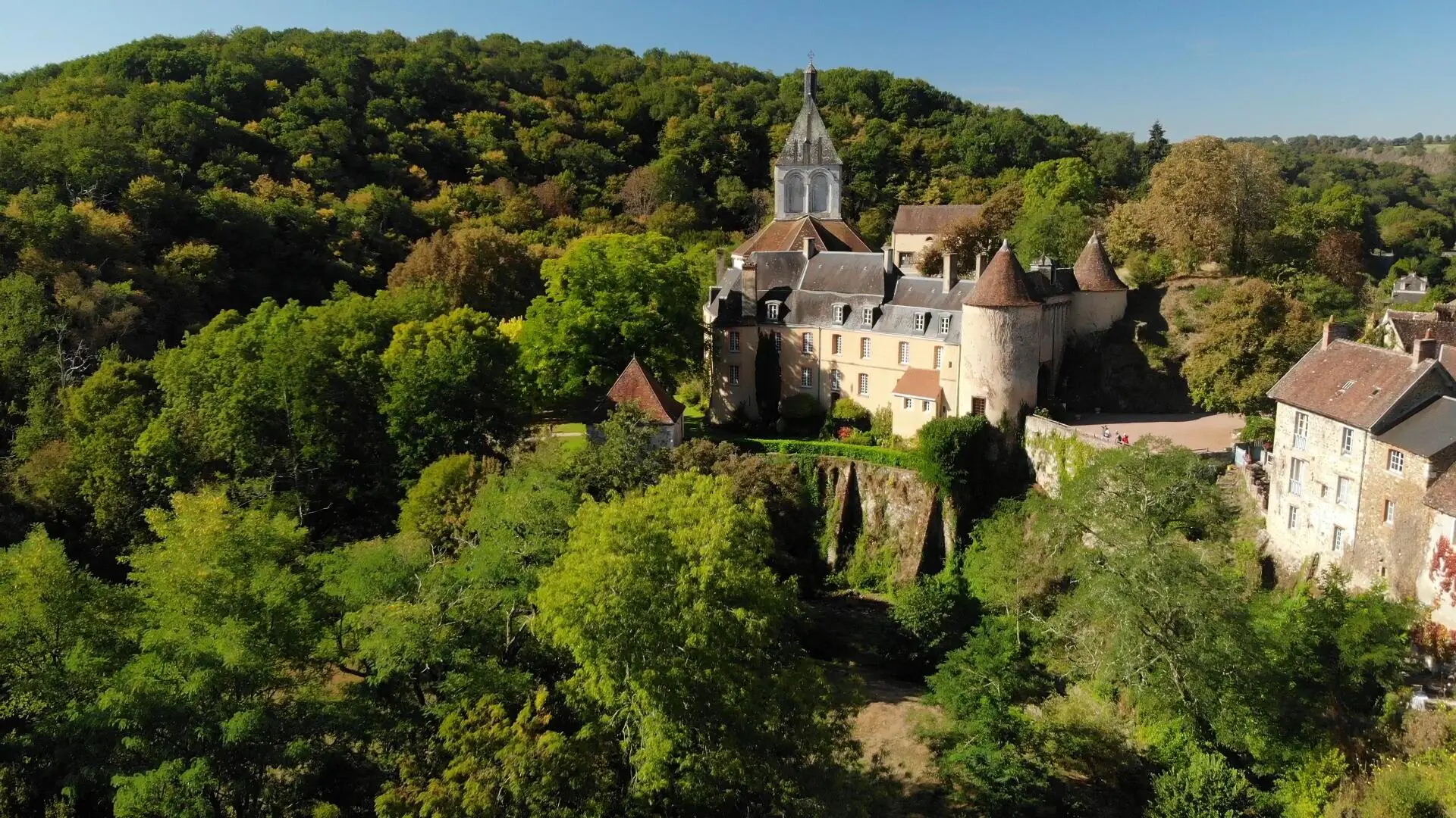 Itinéraire vélo n°2 Promenade avec George Sand 38 km Gargilesse-Dampierre Centre-Val de Loire