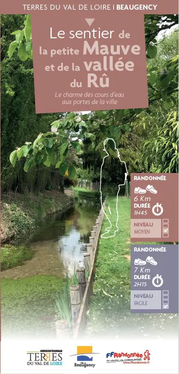 Le sentier de la petite Mauve et de la vallée du Rû Beaugency Centre-Val de Loire