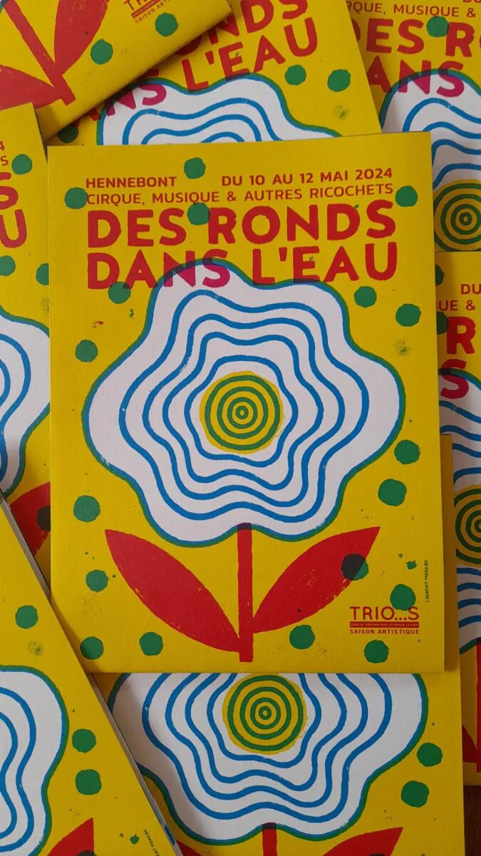 des ronds dans l'eau