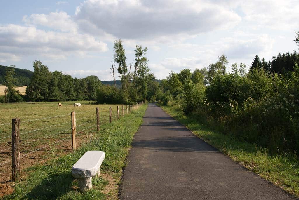 Voie Verte de la Vallée de l'Ennemane Raucourt-et-Flaba Grand Est