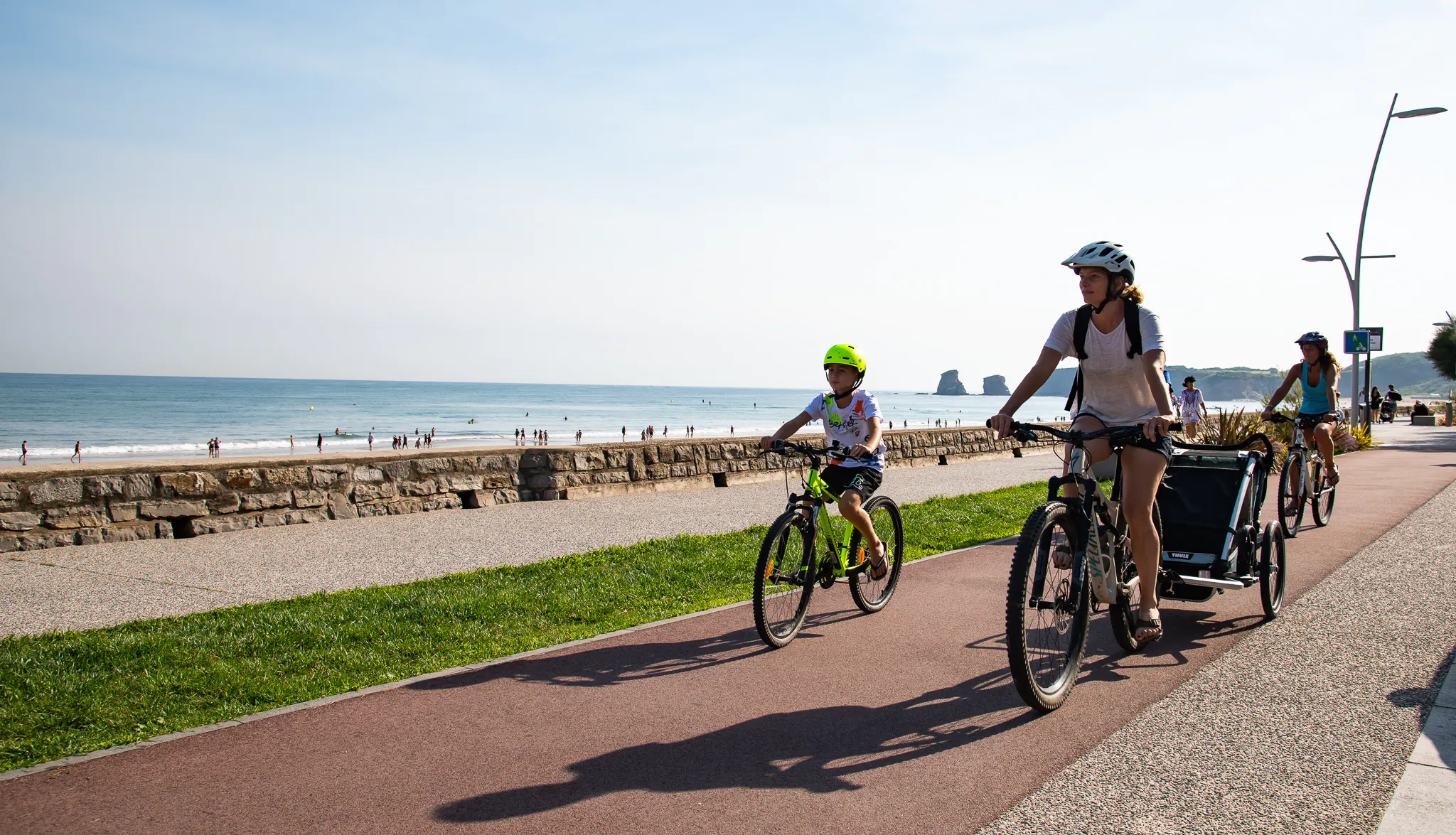 La voie verte d'Hendaye aux 2 Jumeaux en écomobilité Hendaye Nouvelle-Aquitaine