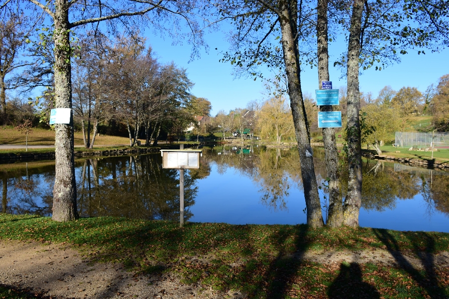 Plan d'eau de la Peyrade (lâchers de truites) Rignac Occitanie