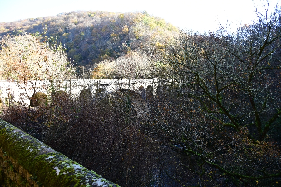 L'Aveyron au Pont de Vézis (lâchers de truites) Villefranche-de-Rouergue Occitanie