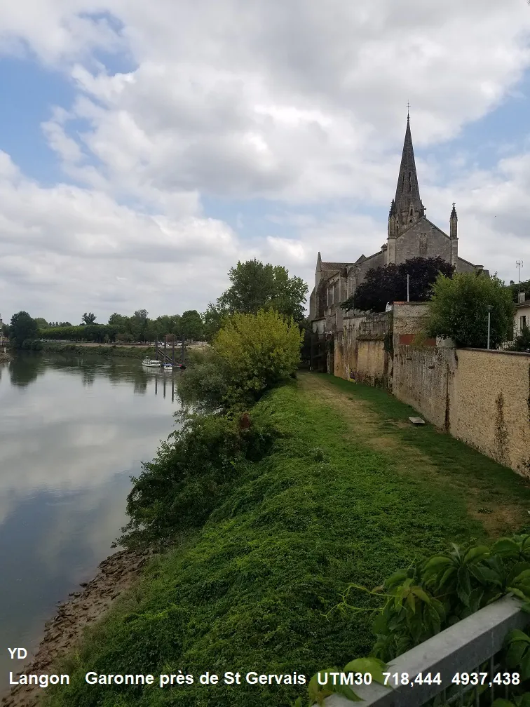 Randonnée de Preignac à Caudrot par le GR®6 en écomobilité Preignac Nouvelle-Aquitaine