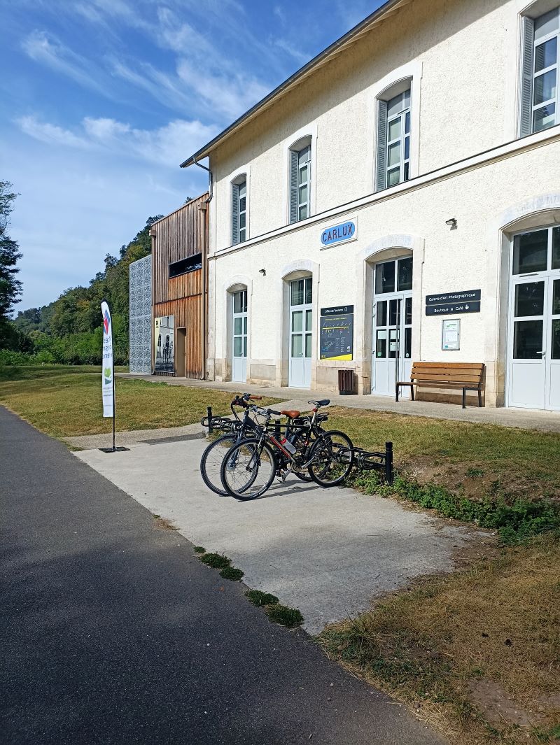 Carlux en écomobilité Plein les yeux à la gare Doisneau Sarlat-la-Canéda Nouvelle-Aquitaine